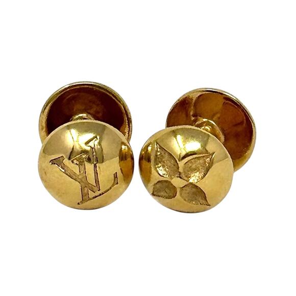Louis Vuitton Logo Cufflinks - Picture 1 of 16